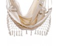 Creamy White Hanging Hammock Chair